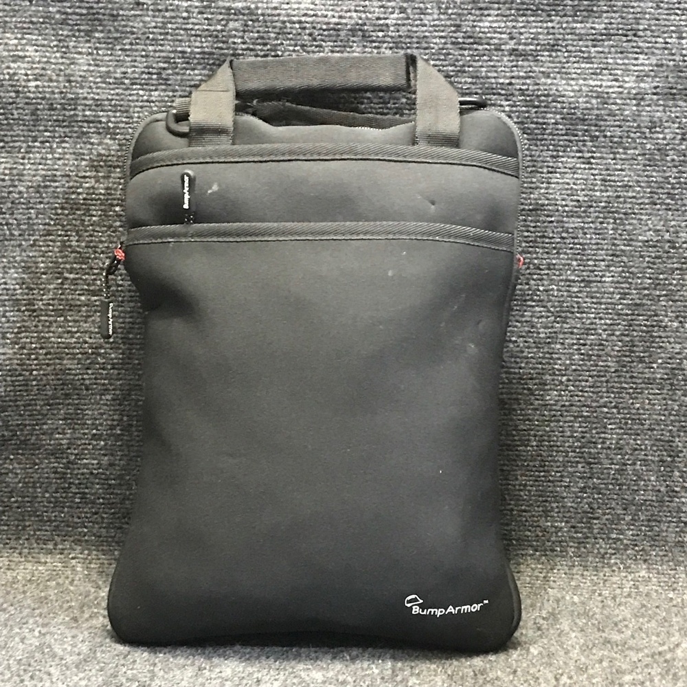 Bump Armor Protective Laptop Tablet Sleeve Black Carry Bag Slim Tech Accessory